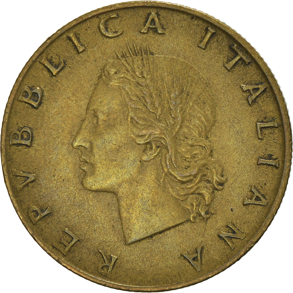 Monnaie, Italie, 20 Lire, 1958