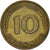 Moeda, ALEMANHA - REPÚBLICA FEDERAL, 10 Pfennig, 1950