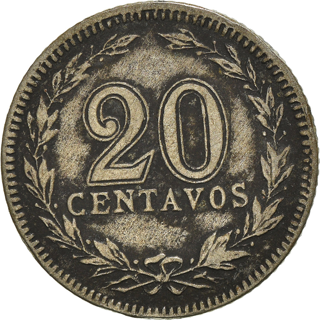 Moneta, Argentina, 20 Centavos, 1920