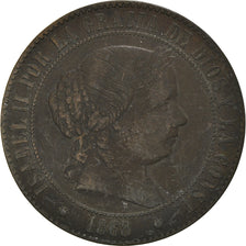 Moneta, Hiszpania, 5 Centimos, 1868
