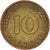 Monnaie, République fédérale allemande, 10 Pfennig, 1950