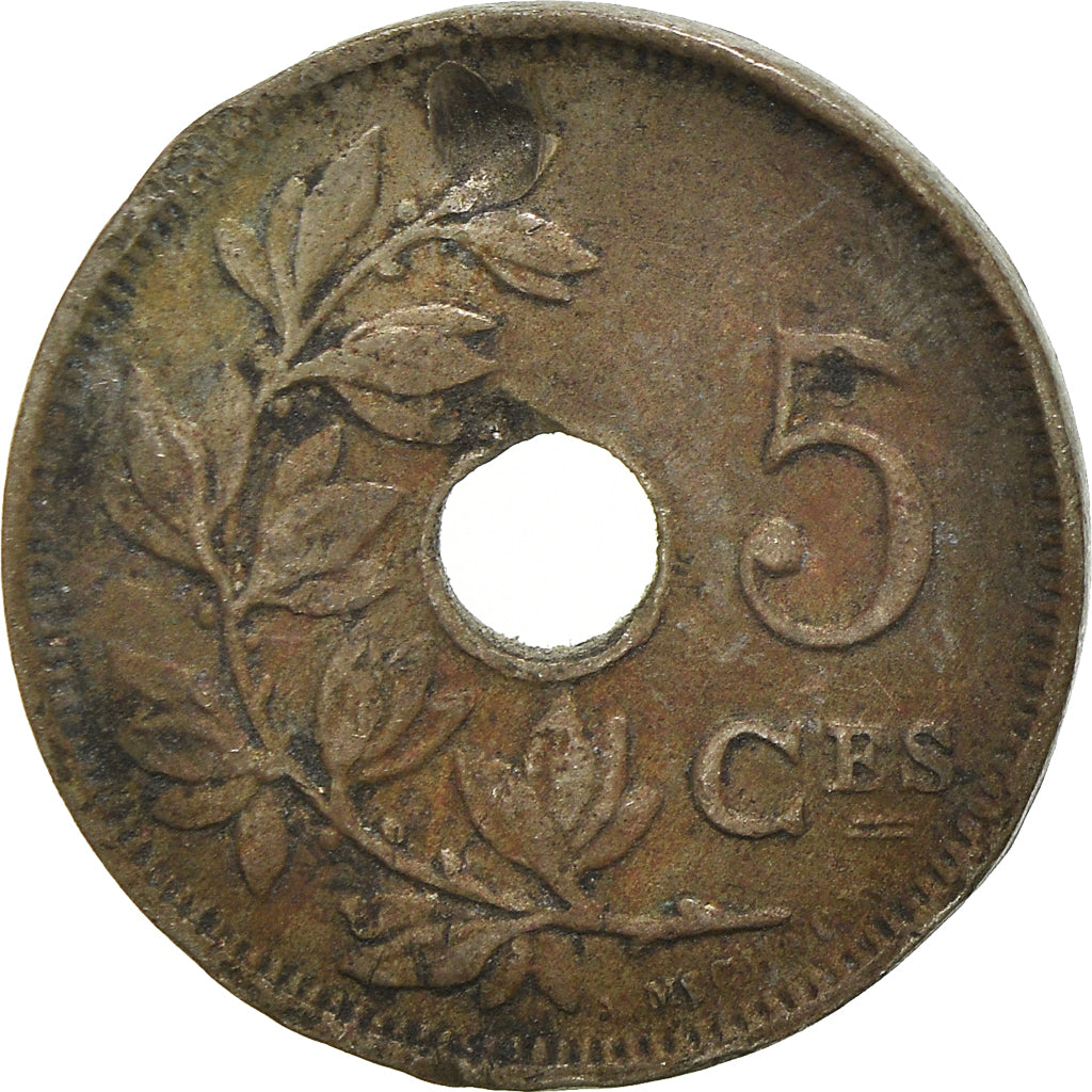 Coin, Belgium, 5 Centimes, 1923