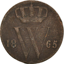 Coin, Netherlands, 1/2 Cent, 1865