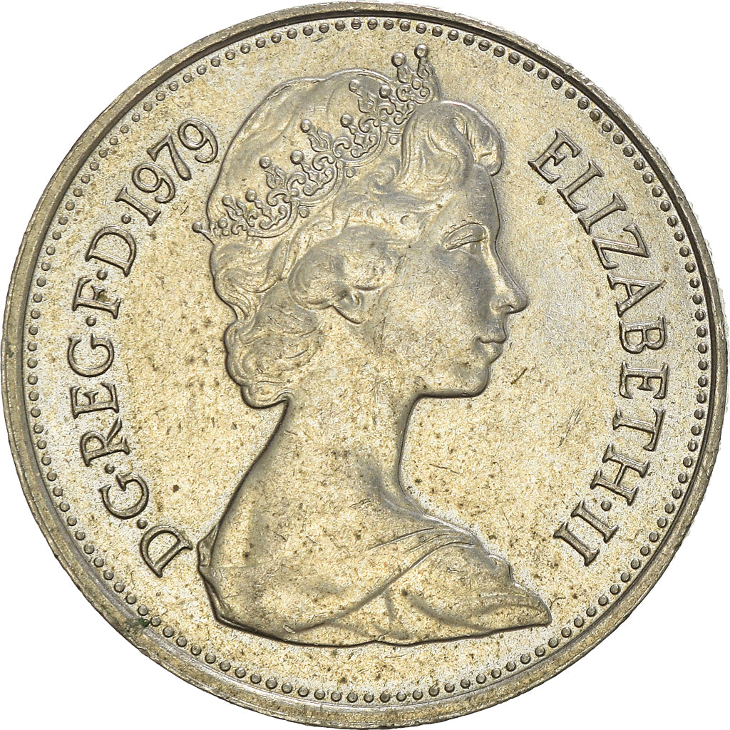 Monnaie, Grande-Bretagne, 5 New Pence, 1979