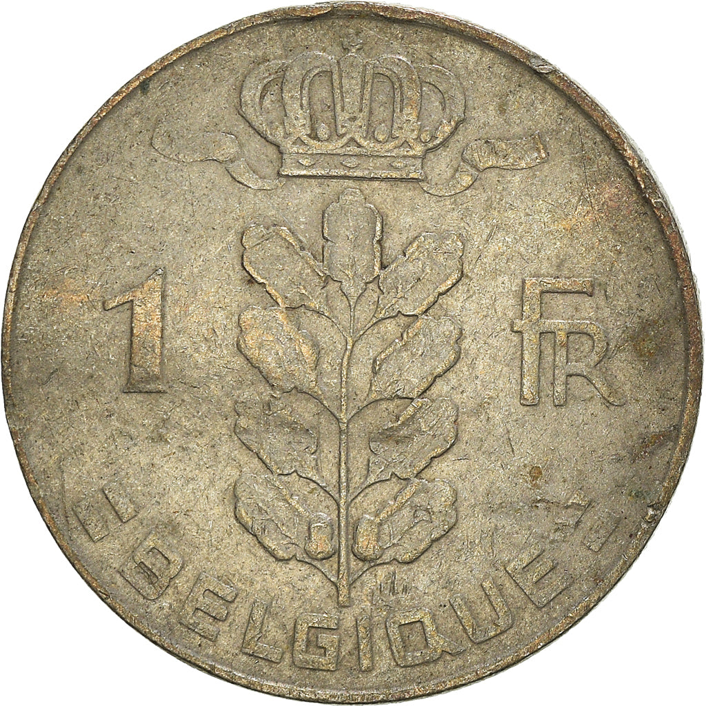 Münze, Belgien, Franc, 1950
