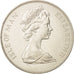 Isle of Man, Elizabeth II, Crown, 1977, Pobjoy Mint, AU(55-58), Silver, KM:41a