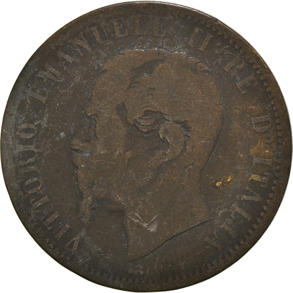 Moneda, Italia, 10 Centesimi, 1866