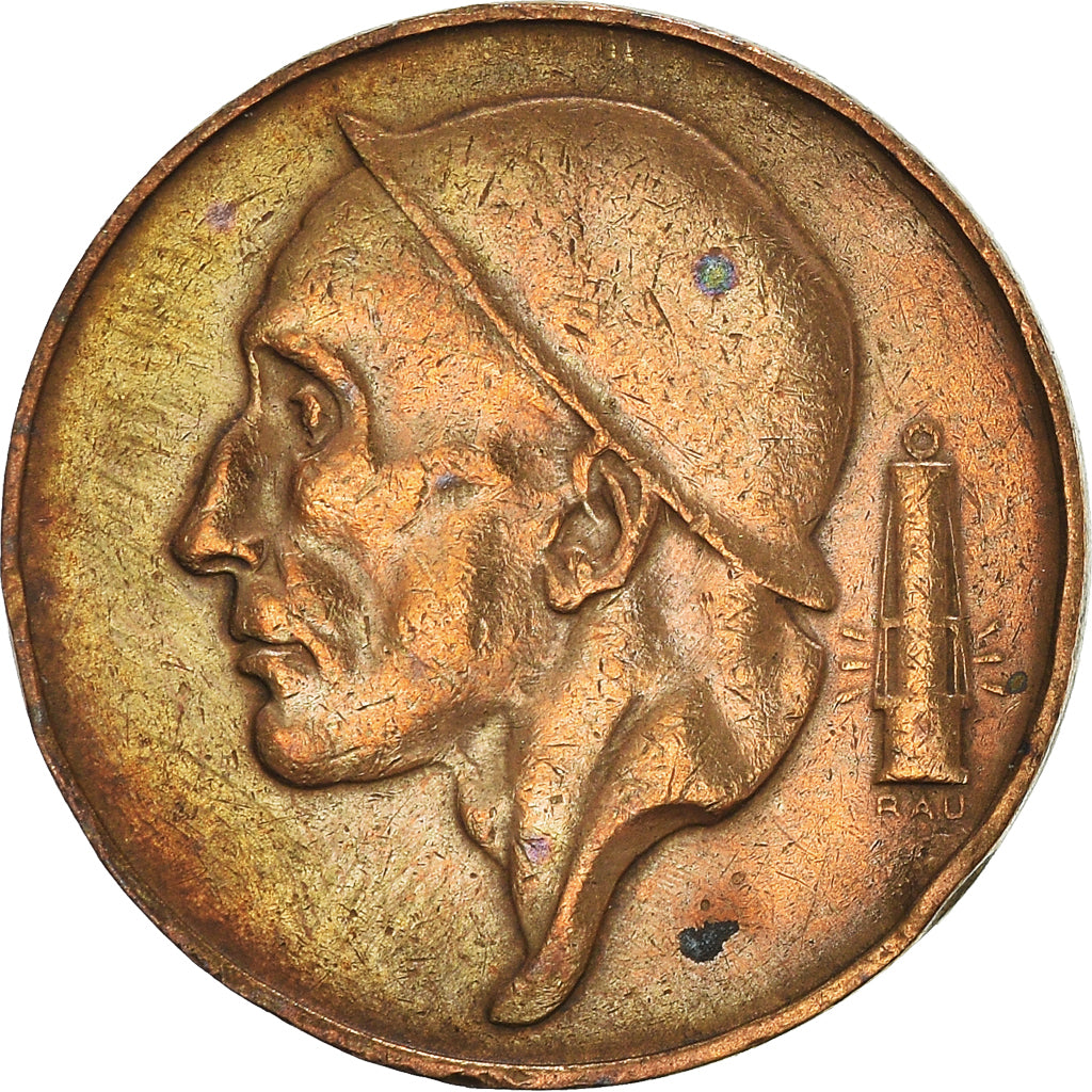 Coin, Belgium, 50 Centimes, 1953