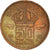 Moneda, Bélgica, 50 Centimes, 1953