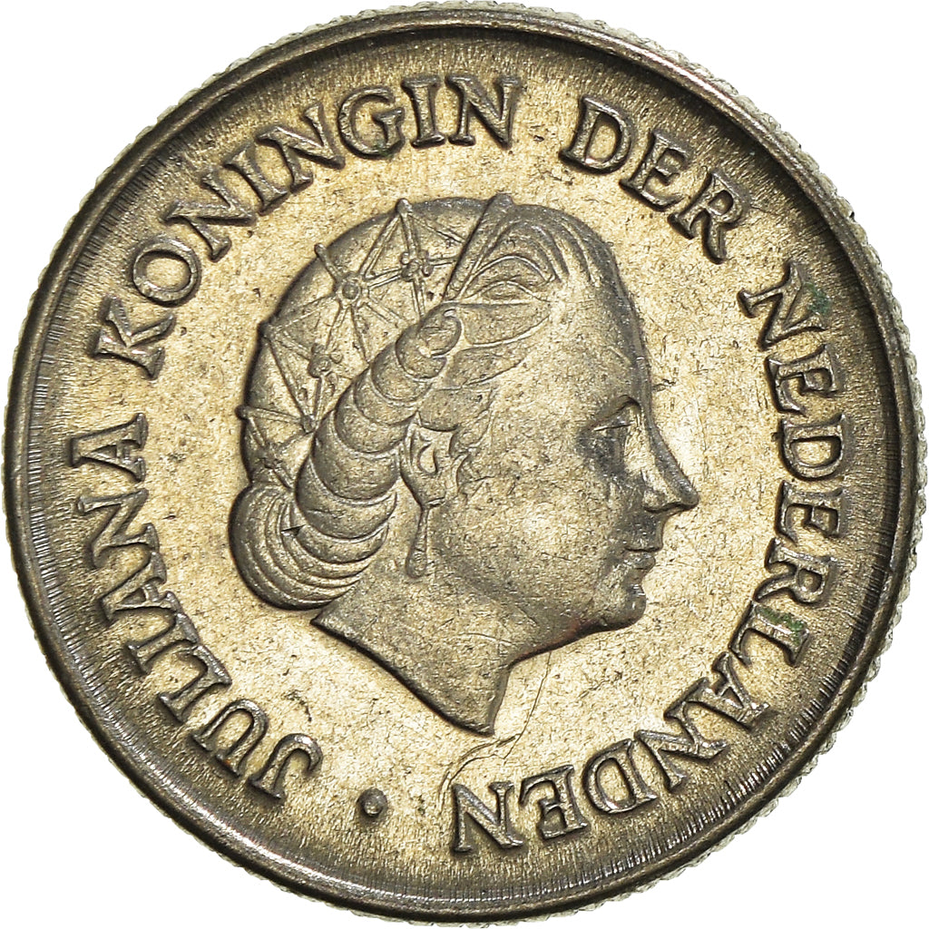 Coin, Netherlands, 25 Cents, 1958