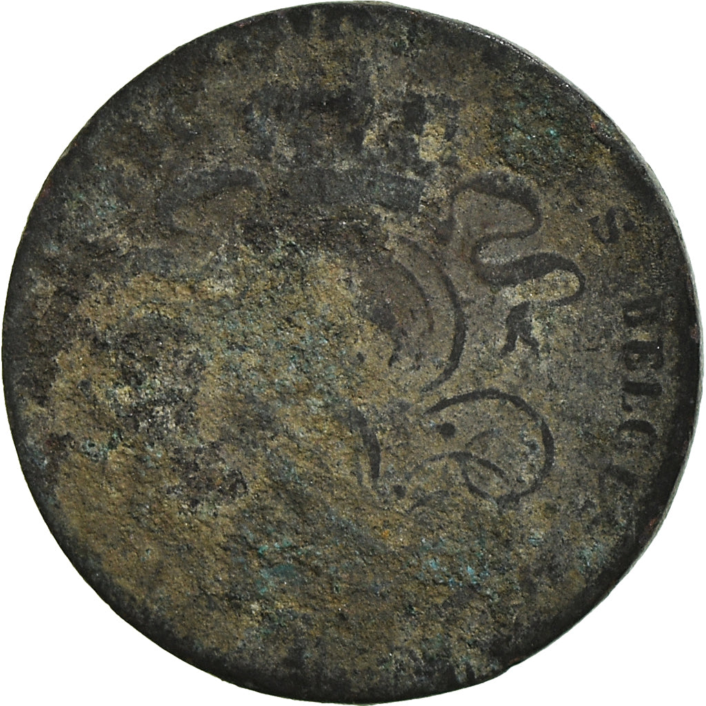 Moeda, Bélgica, 1 Centime, Undated
