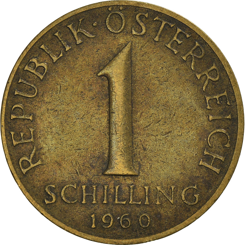 Moeda, Áustria, Schilling, 1960