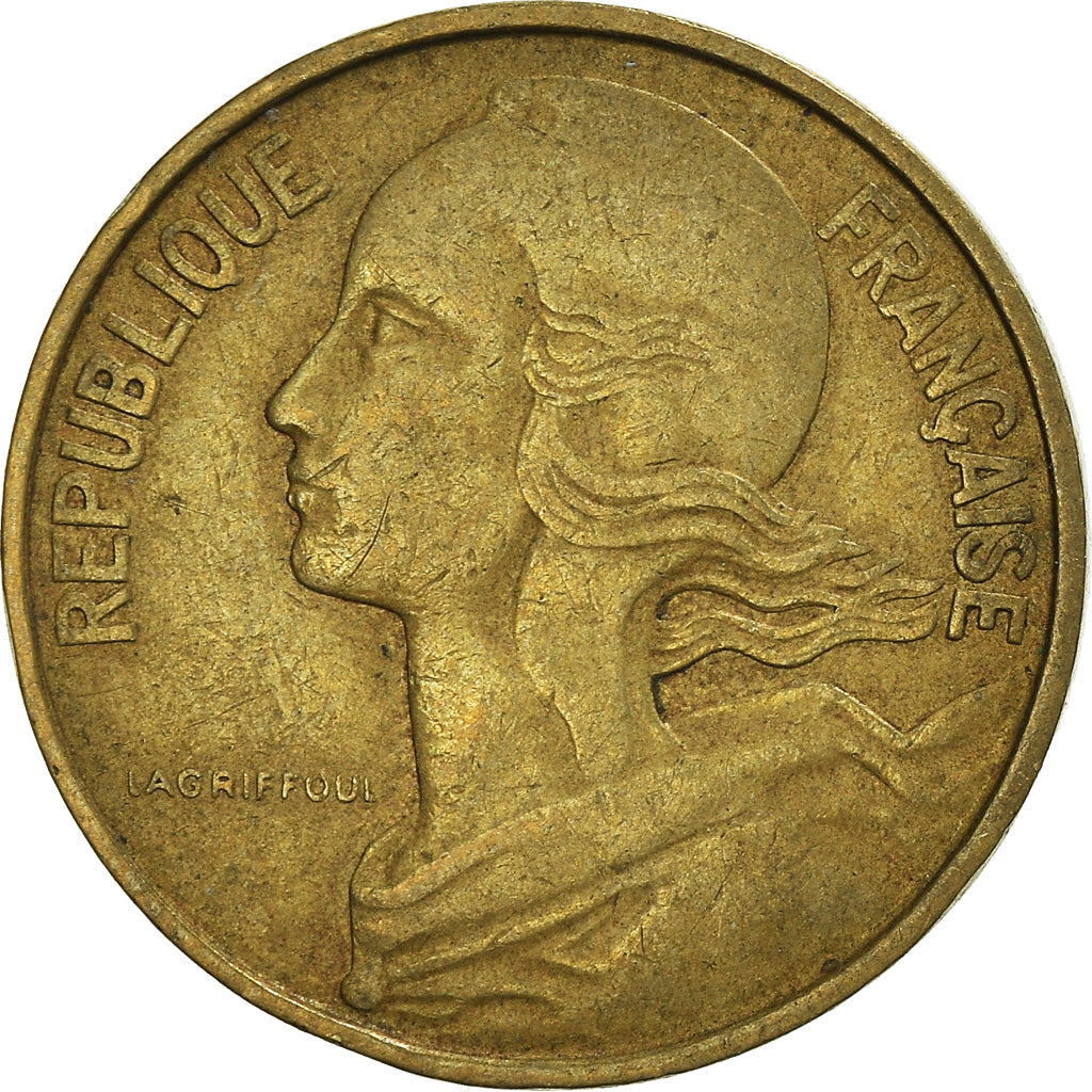 Coin, France, 10 Centimes, 1963