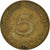 Moneta, GERMANIA - REPUBBLICA FEDERALE, 5 Pfennig, 1970