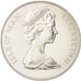 Isle of Man, Elizabeth II, Crown, 1977, Pobjoy Mint, MS(63), Silver, KM:41a