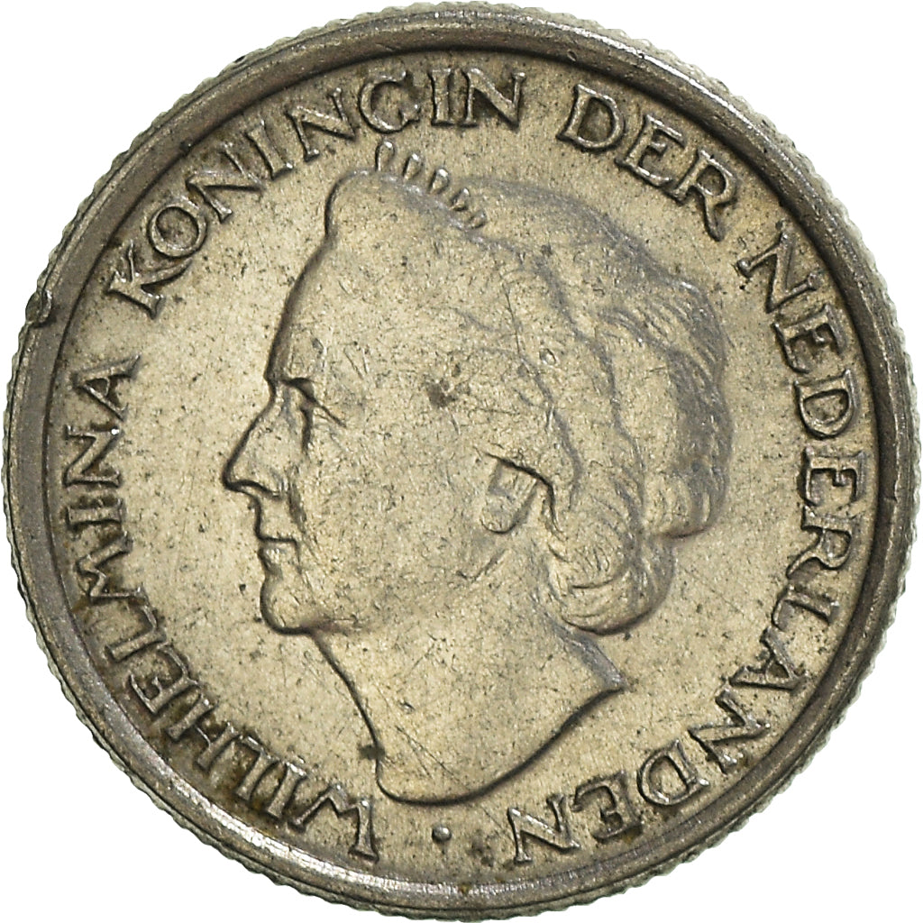Moeda, Países Baixos, 10 Cents, 1948