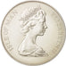 Coin, Isle of Man, Elizabeth II, Crown, 1977, Pobjoy Mint, MS(63), Silver