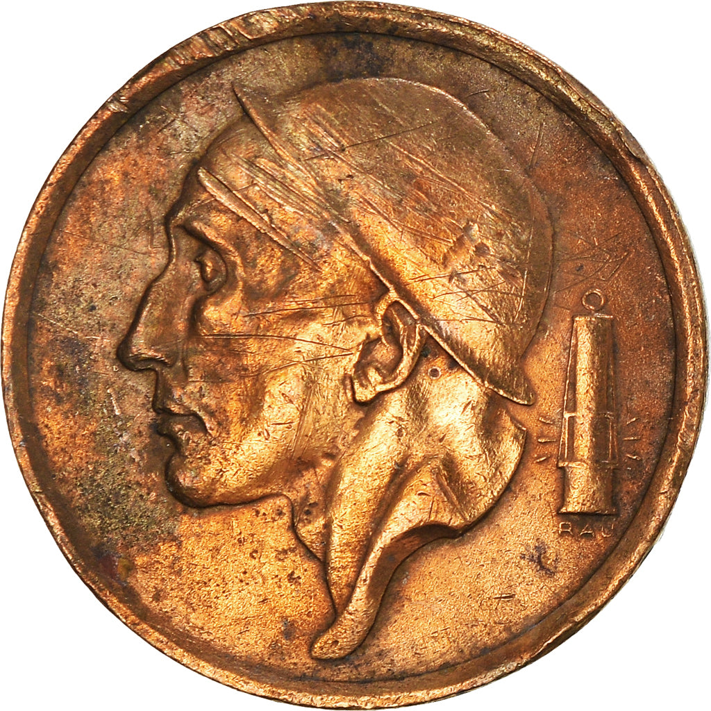 Coin, Belgium, 20 Centimes, 1954