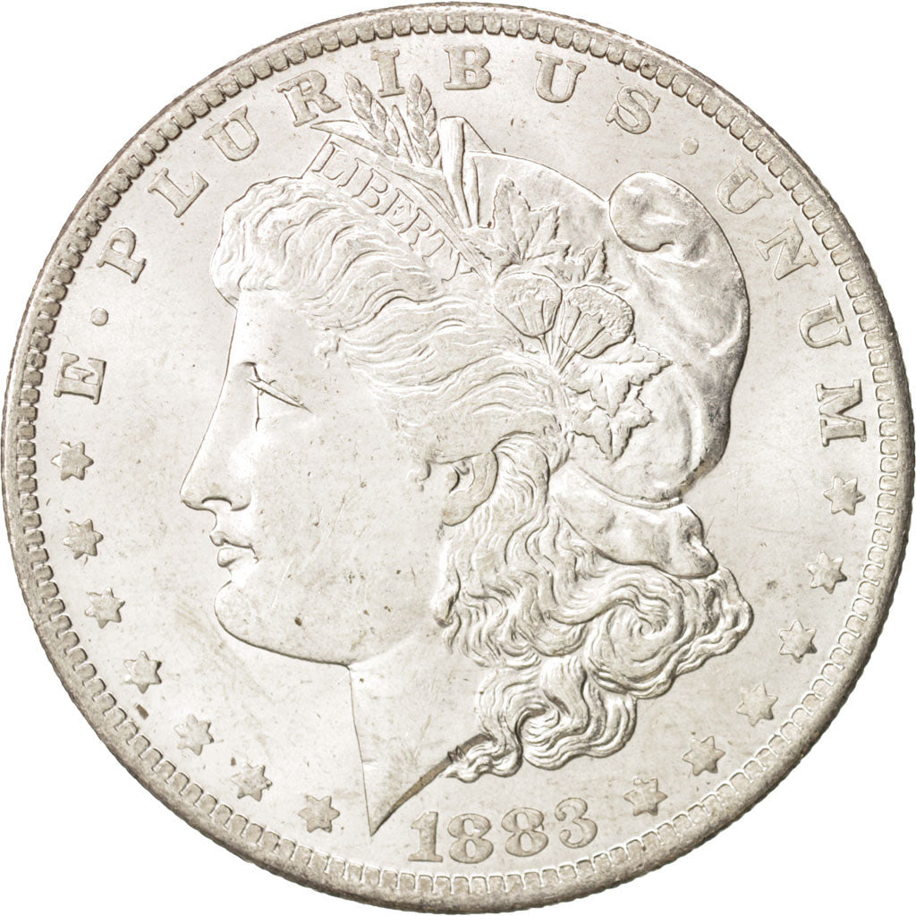 United States, Morgan Dollar, 1883, New Orleans, MS(60-62), Silver, KM:110