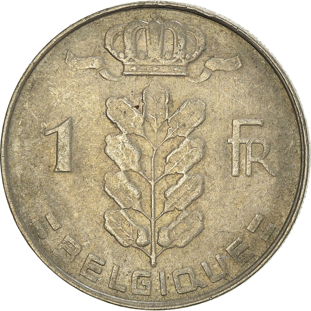 Moneta, Belgia, Franc, 1974