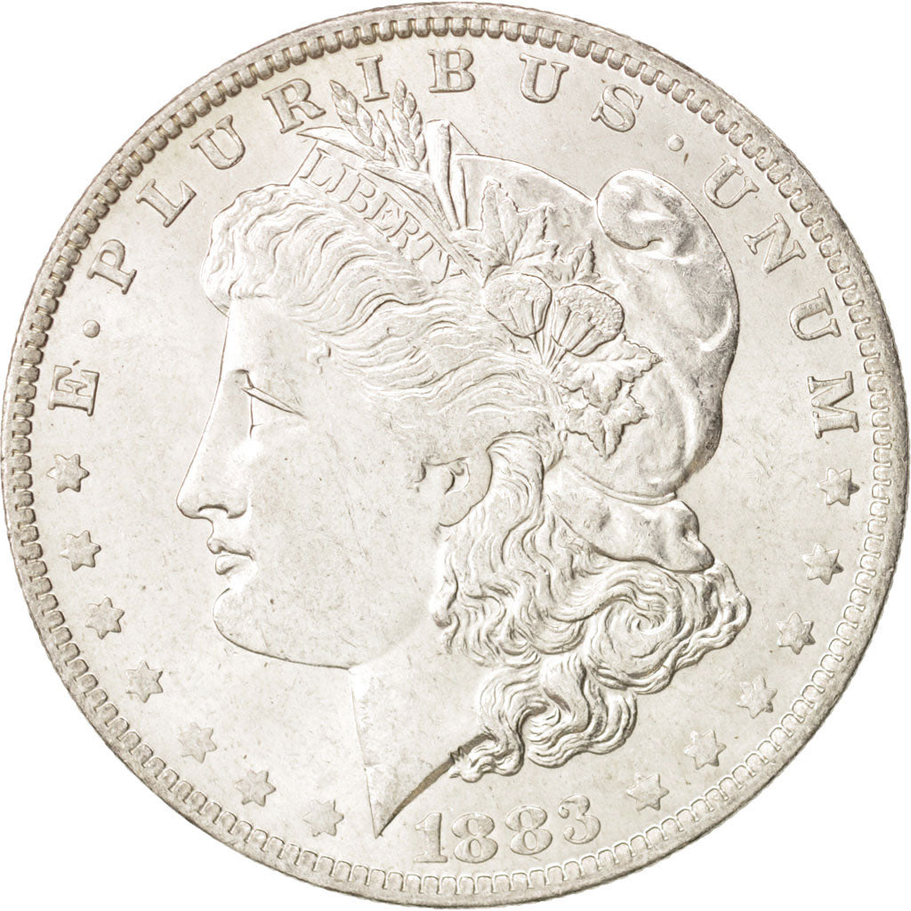 United States, Morgan Dollar, 1883, New Orleans, MS(60-62), Silver, KM:110