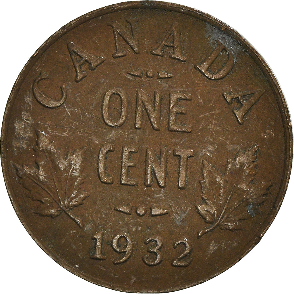 Moneta, Canada, Cent, 1932