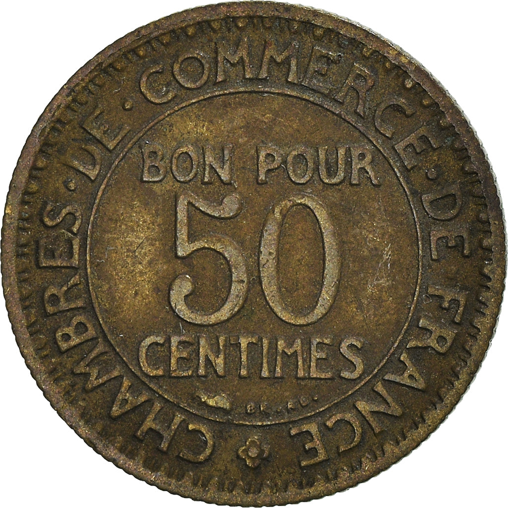 Moneda, Francia, 50 Centimes, 1923