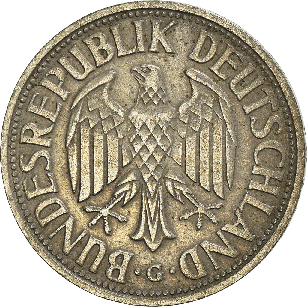 Moneta, GERMANIA - REPUBBLICA FEDERALE, Mark, 1950