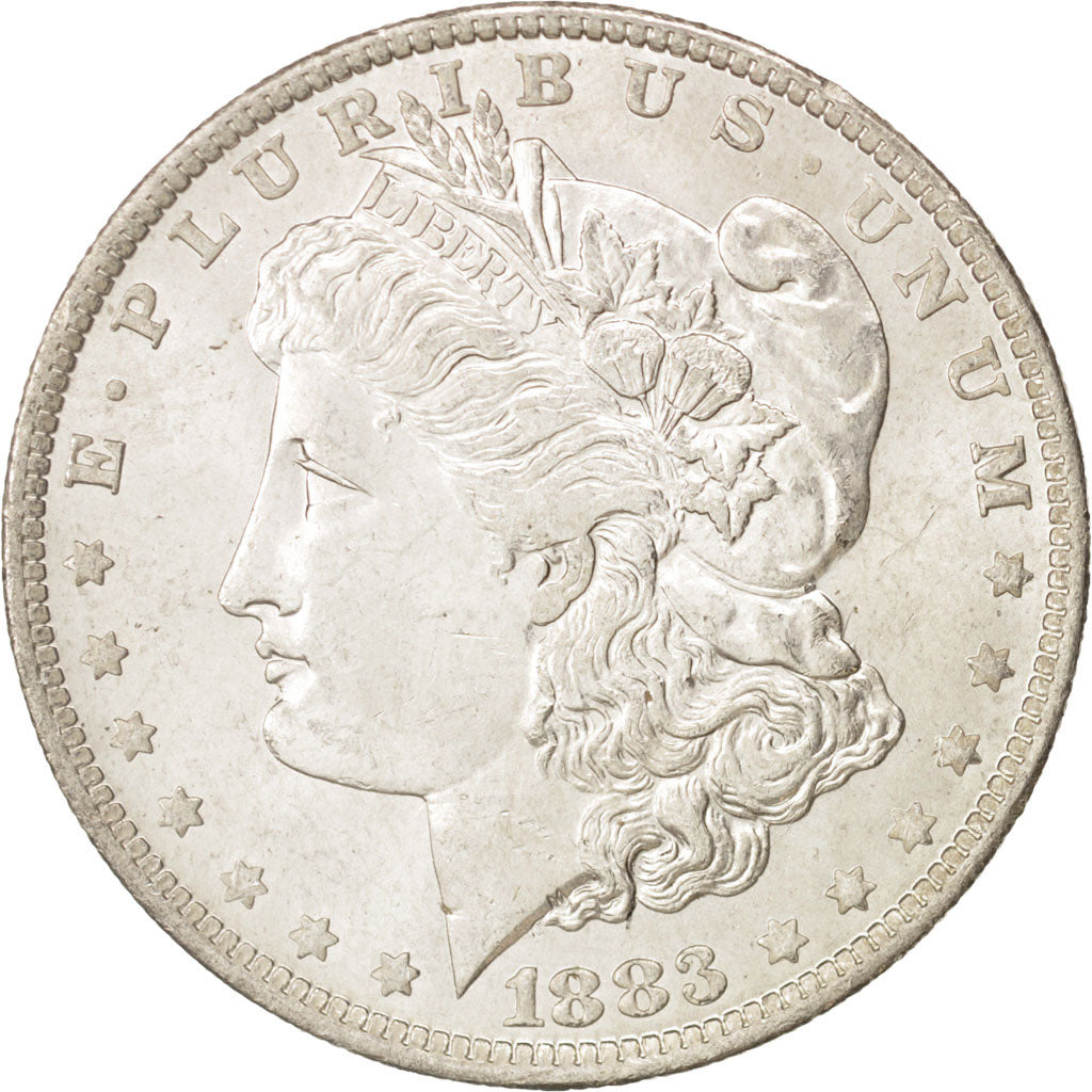 United States, Morgan Dollar, 1883, New Orleans, MS(60-62), Silver, KM:110