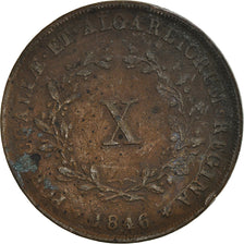 Moneta, Portugal, 10 Reis, 1846