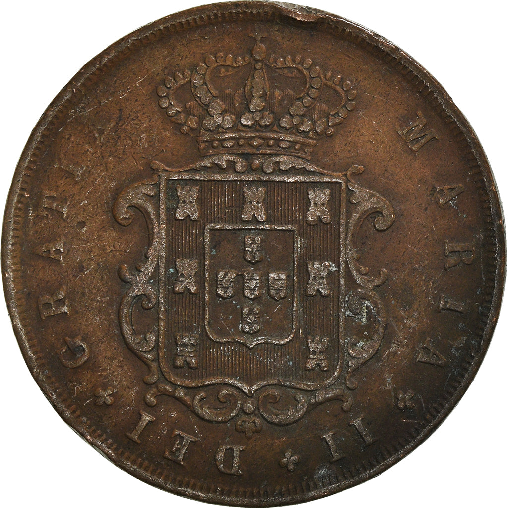 Moneta, Portugal, 10 Reis, 1846
