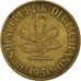 Moneda, ALEMANIA - REPÚBLICA FEDERAL, 10 Pfennig, 1950