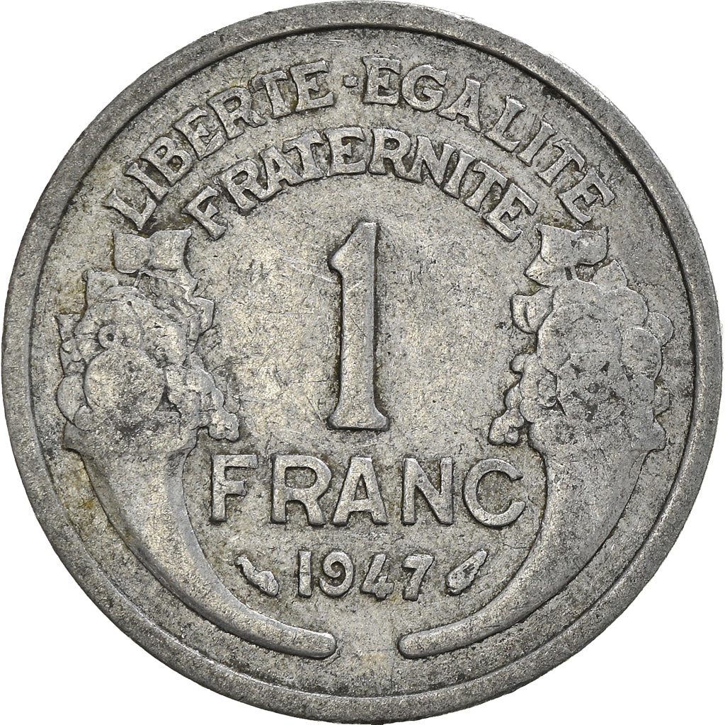 Munten, Frankrijk, Franc, 1947