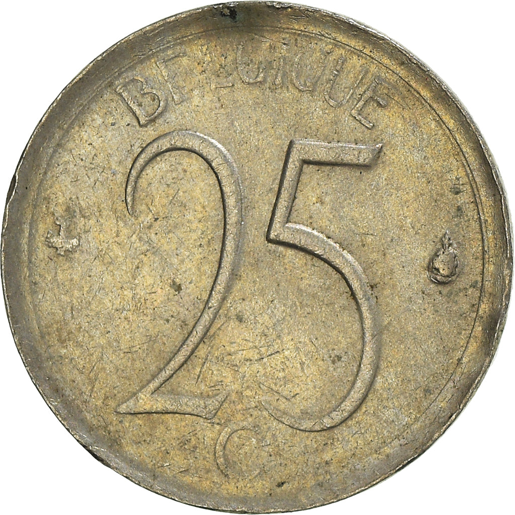 Moneta, Belgio, 25 Centimes, 1964