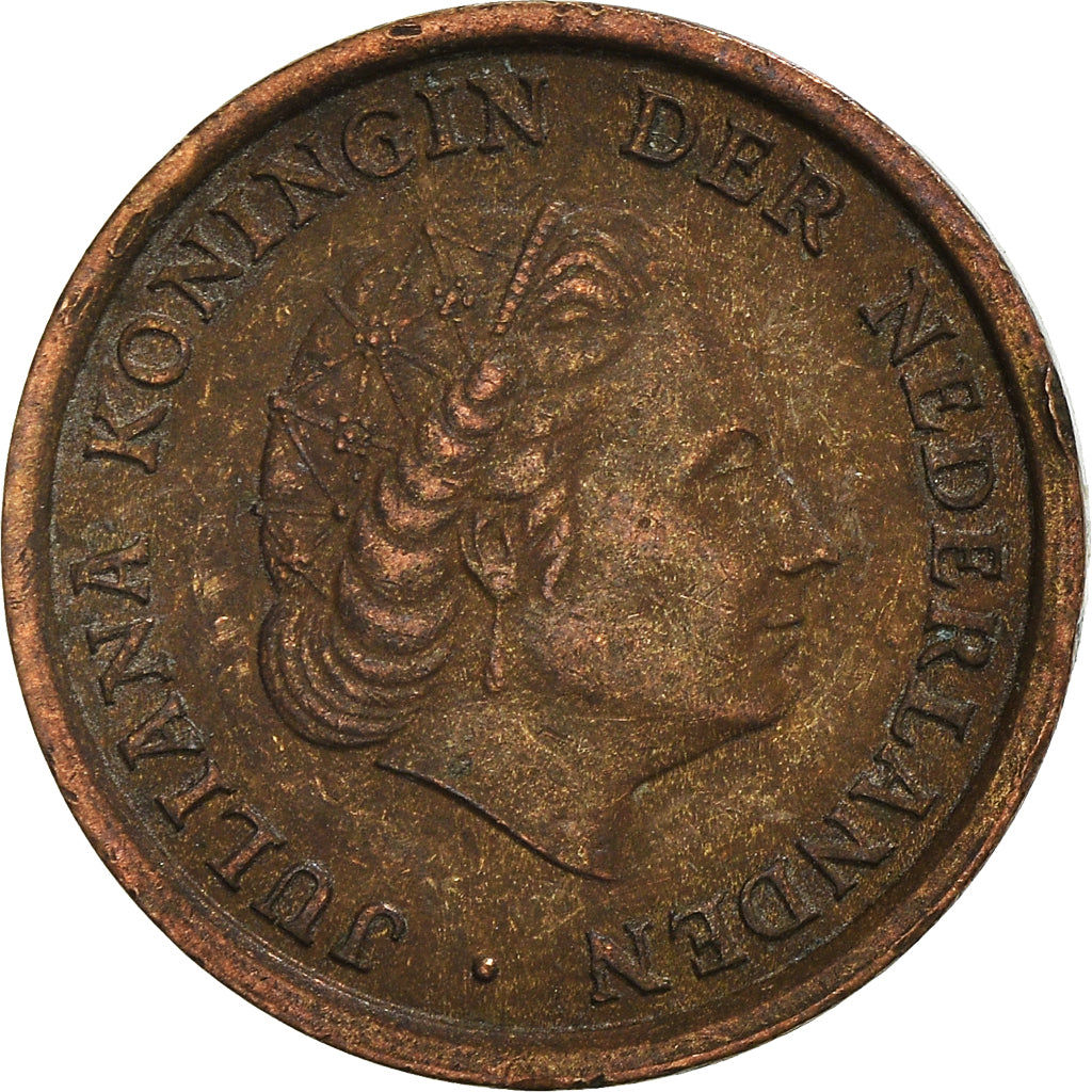 Münze, Niederlande, Cent, 1958