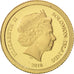 Monnaie, Îles Salomon, Elizabeth II, 5 Dollars, 2010, CIT, FDC, Or, KM:119