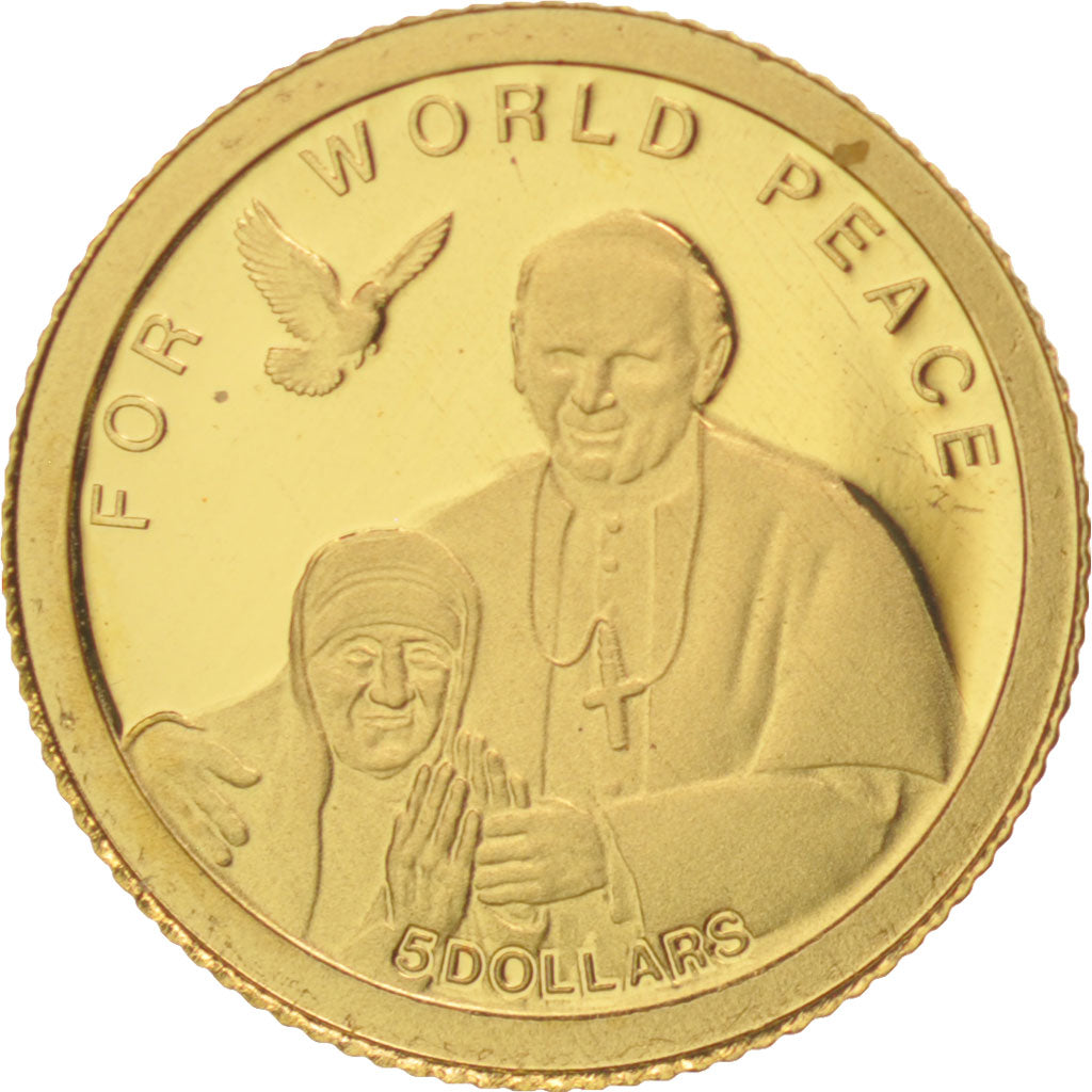 Coin, Solomon Islands, Elizabeth II, 5 Dollars, 2010, CIT, MS(65-70), Gold