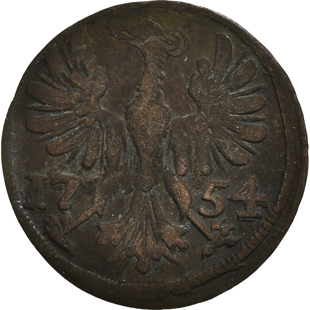 Munten, Duitse staten, 4 Heller, 1754
