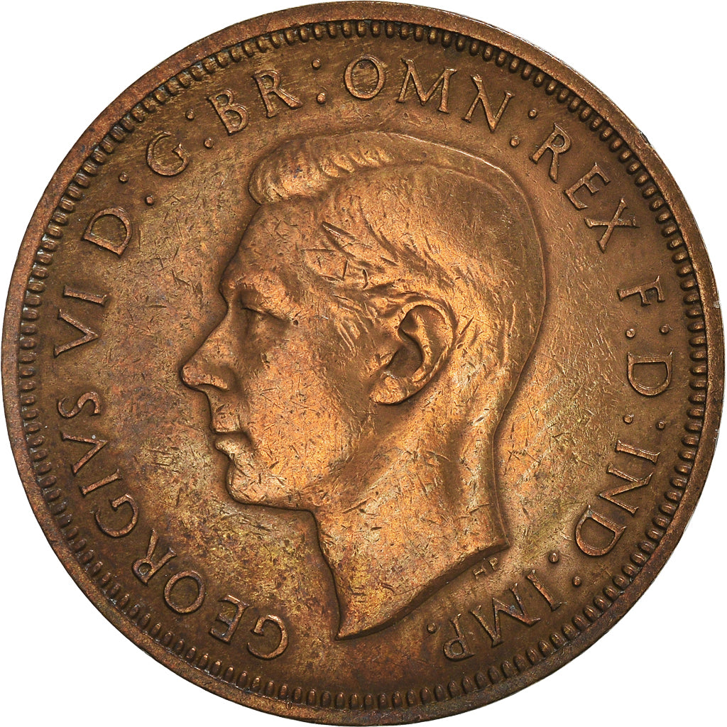 Monnaie, Grande-Bretagne, 1/2 Penny, 1937