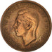 Monnaie, Grande-Bretagne, 1/2 Penny, 1937