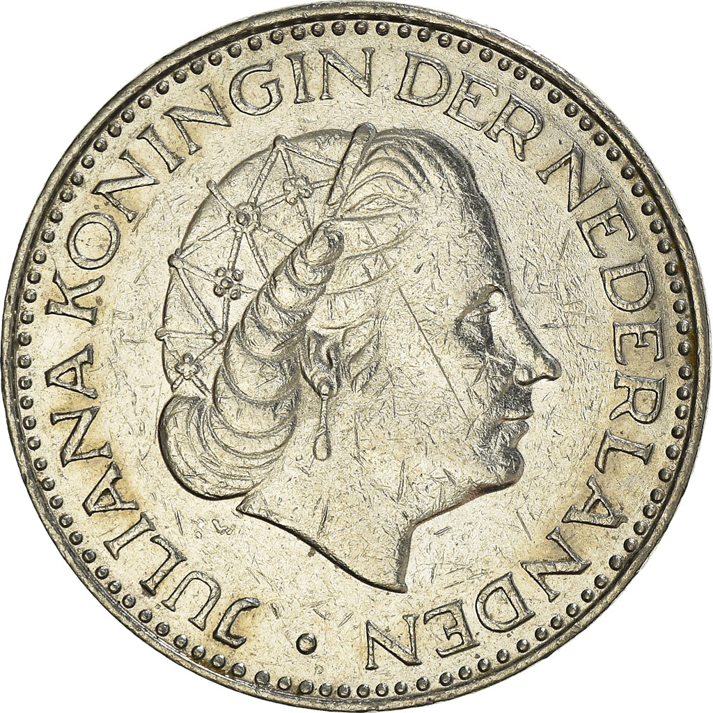Coin, Netherlands, Gulden, 1968