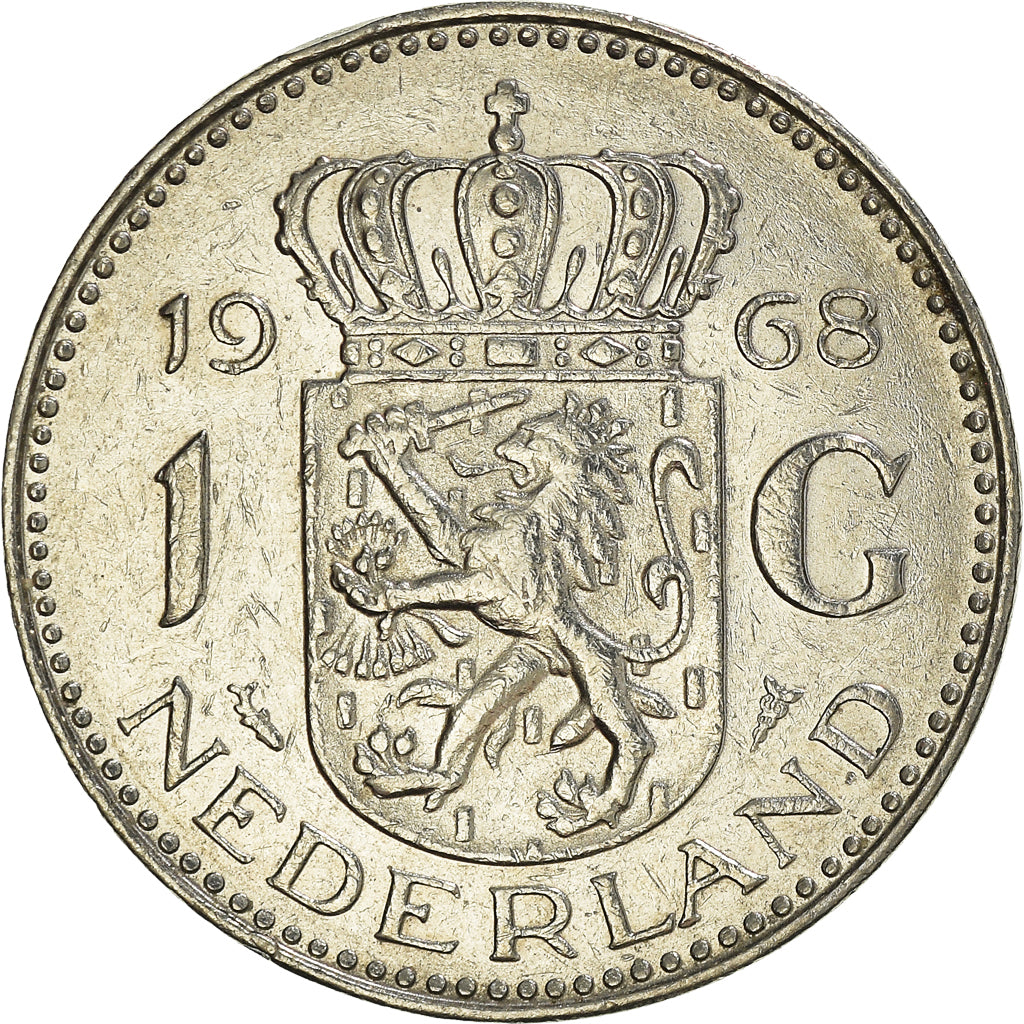 Coin, Netherlands, Gulden, 1968