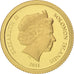 Moneda, Islas Salomón, Elizabeth II, 5 Dollars, 2011, FDC, Oro, KM:163