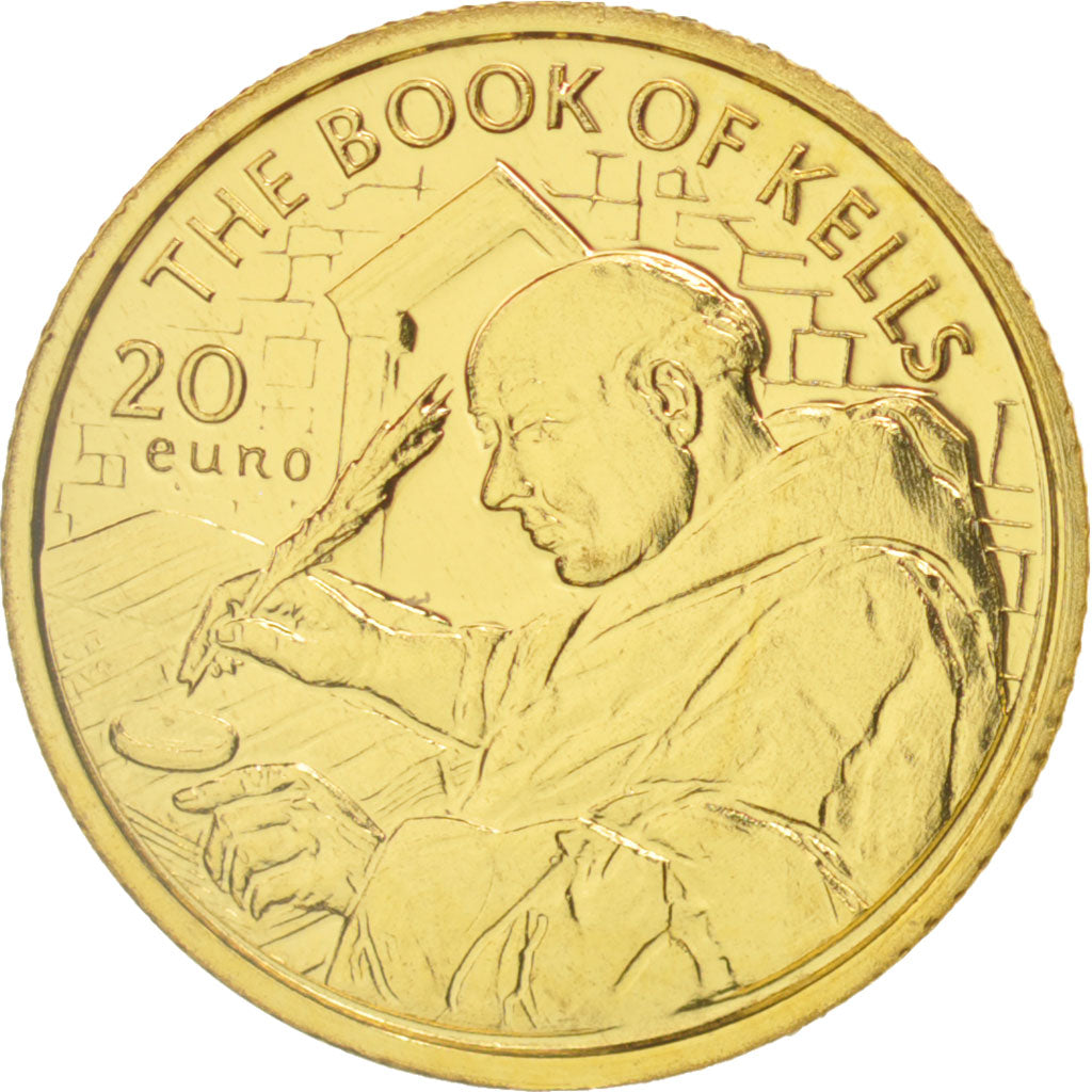 IRELAND REPUBLIC, 20 Euro, 2012, MS(65-70), Gold, KM:73