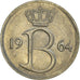 Moneta, Belgio, 25 Centimes, 1964