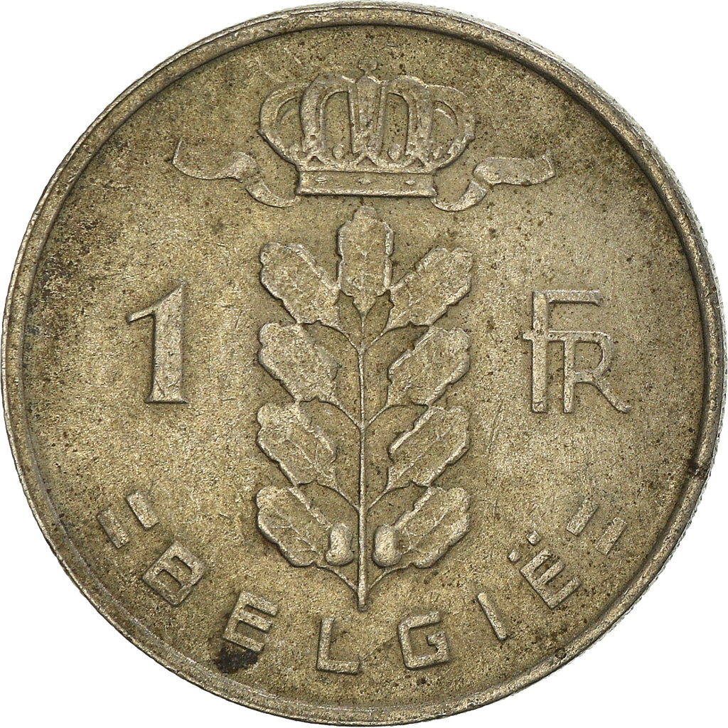 Coin, Belgium, Franc, 1954