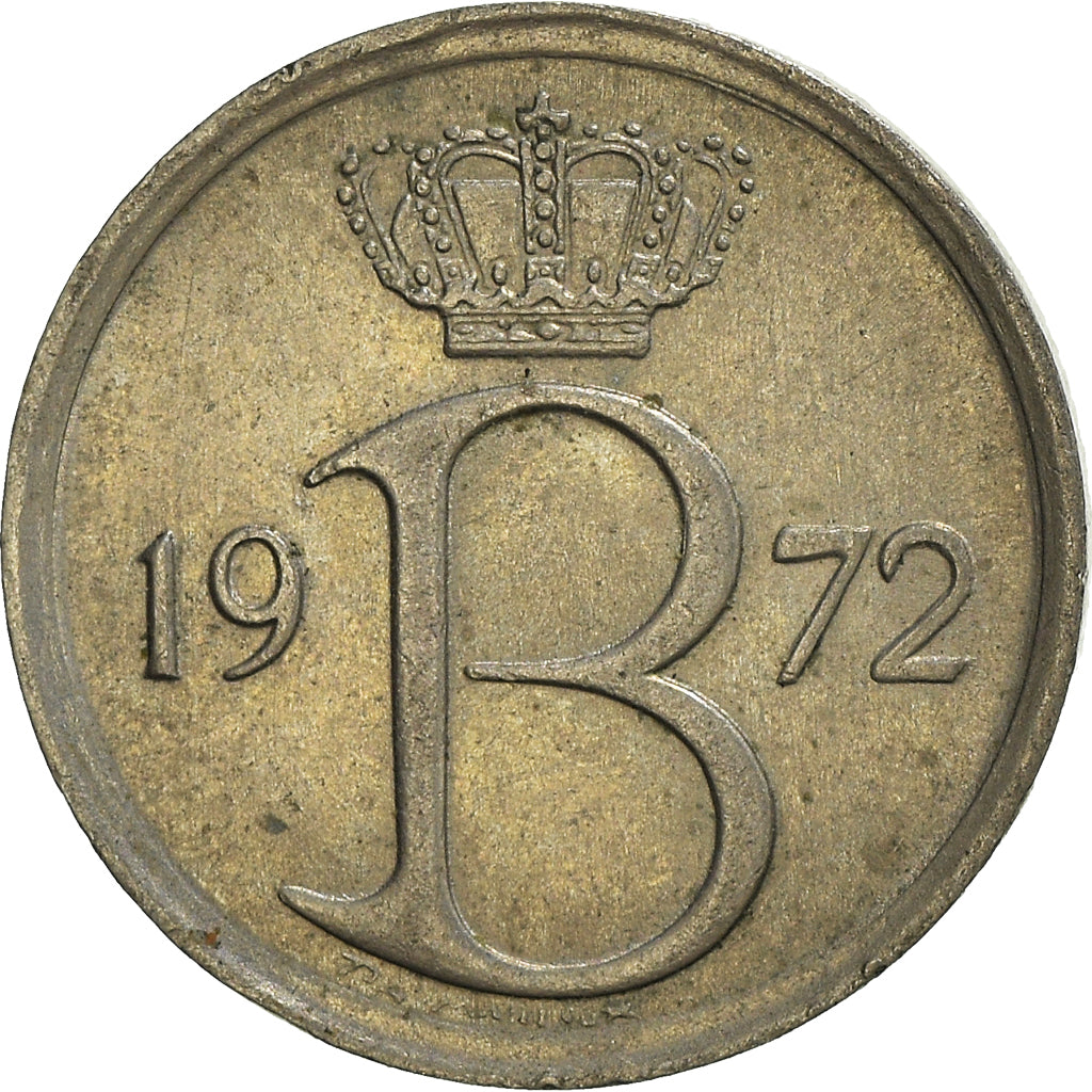 Moneta, Belgio, 25 Centimes, 1972