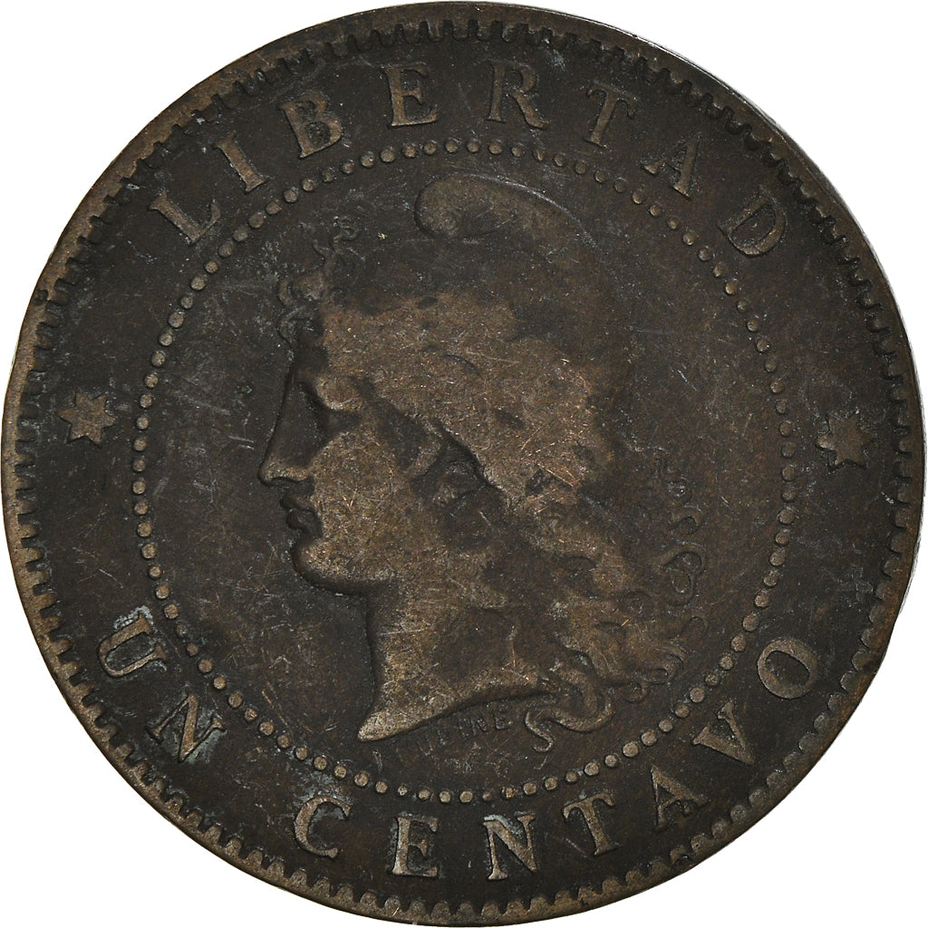Moneta, Argentina, Centavo, 1888