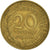 Coin, France, 20 Centimes, 1967