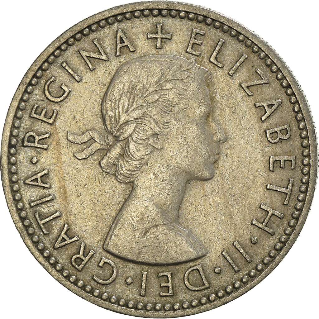 Monnaie, Grande-Bretagne, Shilling, 1955